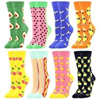 BONANGEL Calcetines Divertidos para Mujer- Calcetines de Animales- Novedad Bonita- Calcetines de Fantasía Coloridos…